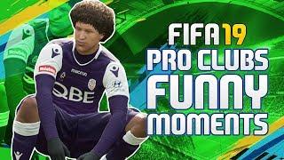 THE DIRTIEST HAT TRICK EVER! - FIFA 19 Pro Clubs Funny Moments & Highlights! (FIFA 19 Funny Moments)