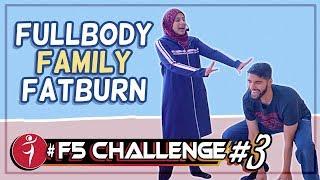 Fullbody Family Fatburn // Workout #3 // 5-min Fitness Challenge