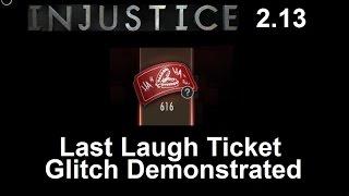 *PATCHED* Injustice Mobile Android 2.13: Last Laugh Ticket Glitch Confirmed and Demonstrated