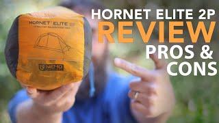 Nemo Hornet Elite 2p Ultralight Two Person Backpacking Tent Review - Pros and Cons - 2021