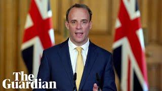 Dominic Raab calls Boris Johnson 'a fighter' in Covid-19 battle