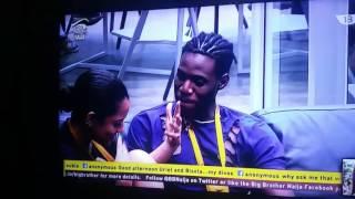 Soma And Gifty Finally Kissed On Big Brother Naija