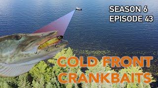 Cold Fronts = CRANKBAITS for Muskies! Crankbait Secrets | S6.E43