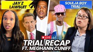 LIVE Jay-Z/Buzbee Hearing + Soulja Boy Recap: Mel & Meg (Im Not A Lawyer But + Meg Thee Reporter) -