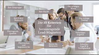 Den perfekten Lead Magnet erstellen