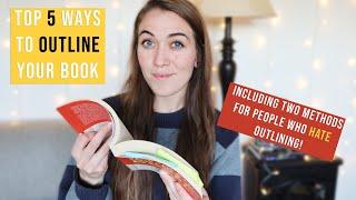 HOW TO OUTLINE A NOVEL | Five outlining methods (including two for pantsers!) | Natalia Leigh