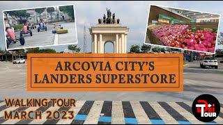 Arcovia City Walk Tour in the Daytime/Landers Superstore/Pasig City