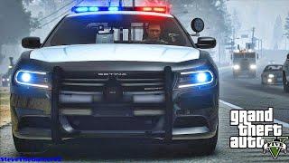 Playing GTA 5 As A POLICE OFFICER Highway Patrol| GTA 5 Lspdfr Mod| Live