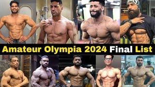 All Bodybuilder jo Khelenge Amateur Olympia 2024 + CategoryCoach सभी Update एक जगह परAbhishek Yadav