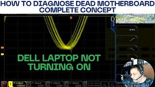 HOW TO DIAGNOSE DEAD MOTHERBOARD COMPLETE CONCEPT | Advance Chiplevel Repair Training Course Laptex