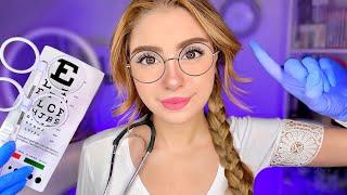 ASMR FASTEST Cranial Nerve Exam Doctor Roleplay EVER ️Medical Examination, Eye, Light, Ear Test