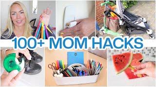 100+ of the BEST MOM HACKS Ever!  Ultimate Mum Hacks Marathon 