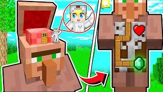 TÔ GÀ THỬ THÁCH 24H XÂY HẦM BÍ MẬT BÊN TRONG DÂN LÀNG TRONG MINECRAFT*HẦM BÍ MẬT BÊN TRONG ĐỘNG VẬT