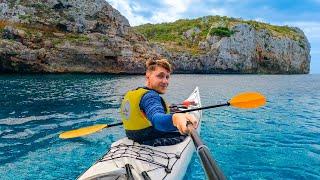 Kayak Adventure Around Mediterranean Island