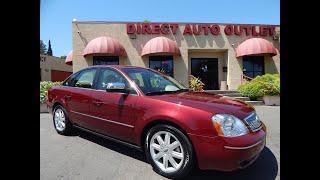 2005 Ford Five Hundred in depth walk around video review!