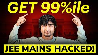 5X Easier To Score 99 Percentile With 5 Hacks | JEE Mains 2024 #jeemains2024