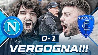  VERGOGNA!!! NAPOLI 0-1 EMPOLI | LIVE REACTION NAPOLETANI AL MARADONA HD