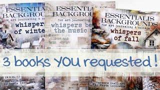 Are they truly necessary ? Background Books flip through - whispers of fall & winter / music notes