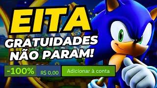 OPA! Sonic GRÁTIS e 3 jogos pagos DE GRAÇA, +6 jogos GRÁTIS e ofertas à partir de R$3 na STEAM!