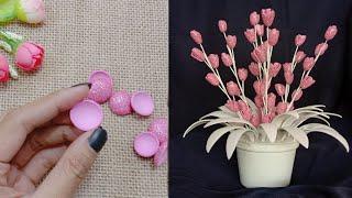 Design Foam Flowers || Foam Craft || How to make Foam Flowers