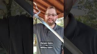 Olympic Sabre vs Military Sabre #saber #fitness #hema #vancouverwa #sword