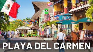 PLAYA DEL CARMEN Mexico Driving Tour  || 4K Drive in Mexico