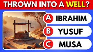 Can You Guess The Prophet Quiz | Islam Quiz