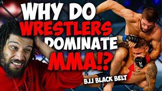 Why Do Wrestlers Dominate In MMA?