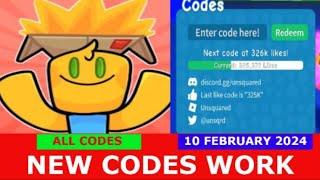 *NEW UPDATE CODES* [Valentine's Day] Unboxing Simulator ROBLOX | ALL CODES | FEBRUARY 10, 2024