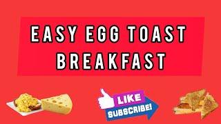 SCRAMBLED EGG CHEESE TOAST || EASY & HEALTHY BREAKFAST || SOFT SCRAMBLED GRILLED CHEESE TOAST