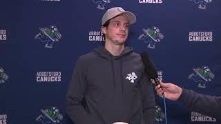 Jack Studnicka Post Game Interview | Dec 8/23