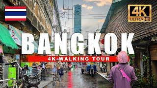  Bangkok, Thailand 4K Walking Tour - Tropical City Walkthrough | 4K HDR 60fps