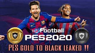 PES20 - 10 players upgrade from Gold to Black ball - LEAKED!!