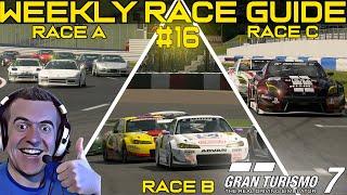  GT7: WTH PENALTY!?.... Oversteer and QUALITY Racing Action || Weekly Race Guide - Week 16 2023
