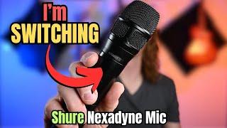 My New Go-To Mic for MORE CLARITY & LESS STAGE BLEED: Shure Nexadyne