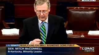 McConnell Urges Passage of JOBS Act