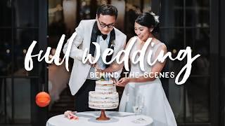 Wedding Photography Behind the Scenes | The Woobles get Married! | Full Wedding Day