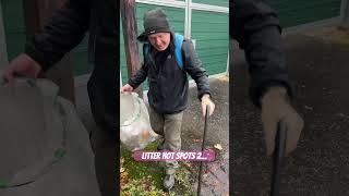 Litter Hot Spot Shorts - Episode 2. When there are even two bins close by! #litter #trash #Sandwell