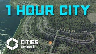 The 1 hour city challenge / Cities Skylines 2 / City Planner Plays Challenge