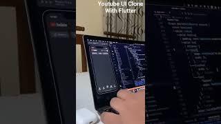 Youtube UI Clone With Flutter | coding time lapse