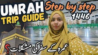 UMRAH GUIDE Step By Step  | Helpful Information for Umrah | Umrah Guide Detailed Vlog