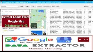 google map extractor - how to extract google maps leads | google maps scraping - 2021