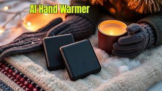 AI Rechargeable Hand Warmers: 6000mAh Long-Lasting Heat for Winter Adventures!