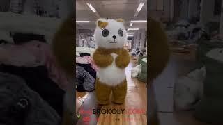 REDBROKOLY.COM Mascot Costume - Mascot costume of inflatable cat with full body outfit for adult