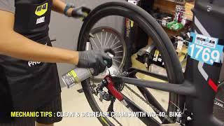 Clean & Degrease Chains with WD-40 BIKE | Pro Tips 10