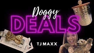 PUPPY HAUL DEALS! April 2021 Shop with me and my Mini Goldendoodle Luna! New items at TJMAXX TJ Maxx