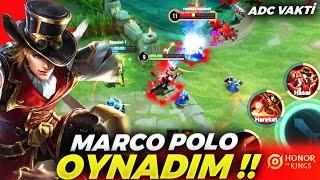 UZAKLARDAN TARIYORUM ADC BİZİM İŞİMİZ !! - Marco Polo | Honor Of Kings