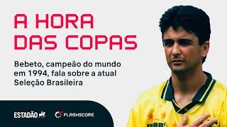 AO VIVO: ENTREVISTA COM BEBETO, CAMPEÃO DO MUNDO EM 1994 - A Hora das Copas - 04/07