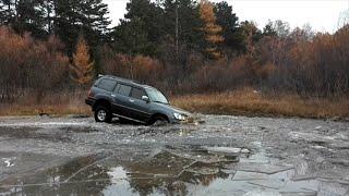 Видос - бомба! Водитель в шоке!!! Утопили Субарика. OffRoad