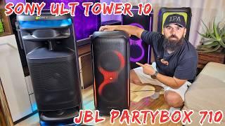 Sony ULT Tower 10 VS JBL Partybox 710 Sound Test